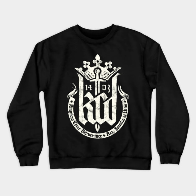 Kingdom Come Deliverance Seal Crewneck Sweatshirt by StebopDesigns